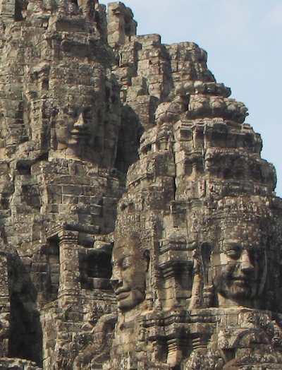 Bayon temple,  Siem Reap, Cambodia