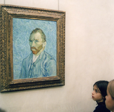 photo of Van Gogh self portrait