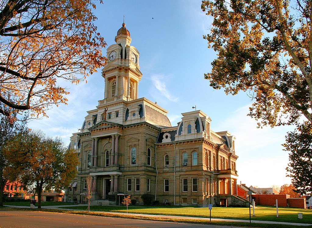 Madison County courthouse in London, Ohio.