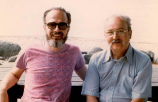 photo of Bill Hunter and George Box 